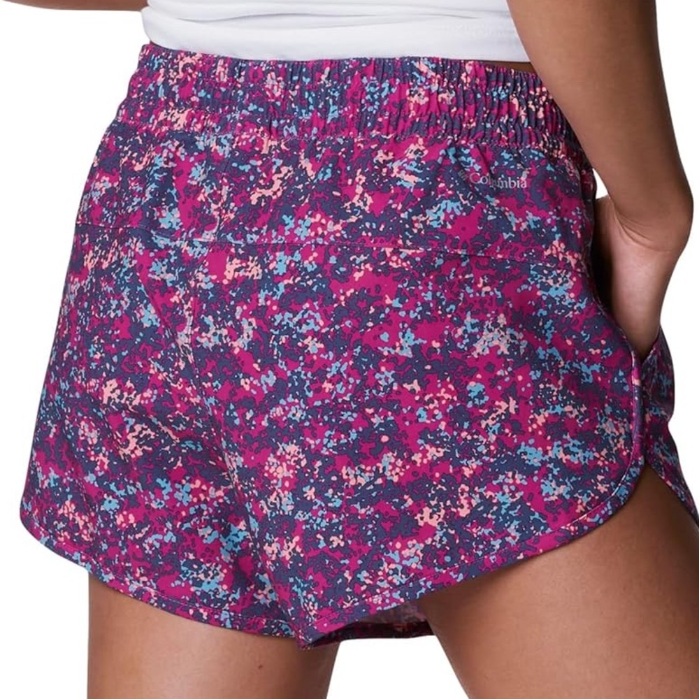 COLUMBIA women’s 3X bogota bay stretch printed swim trunks shorts 6” inseam NWT - Picture 8 of 11